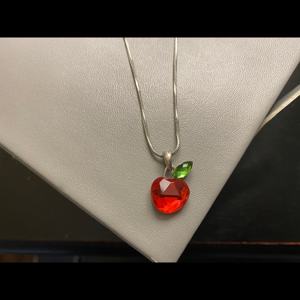 Apple necklace